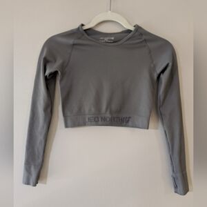 Jed North Luna Ribbed Seemless Long Sleeve Crop Top